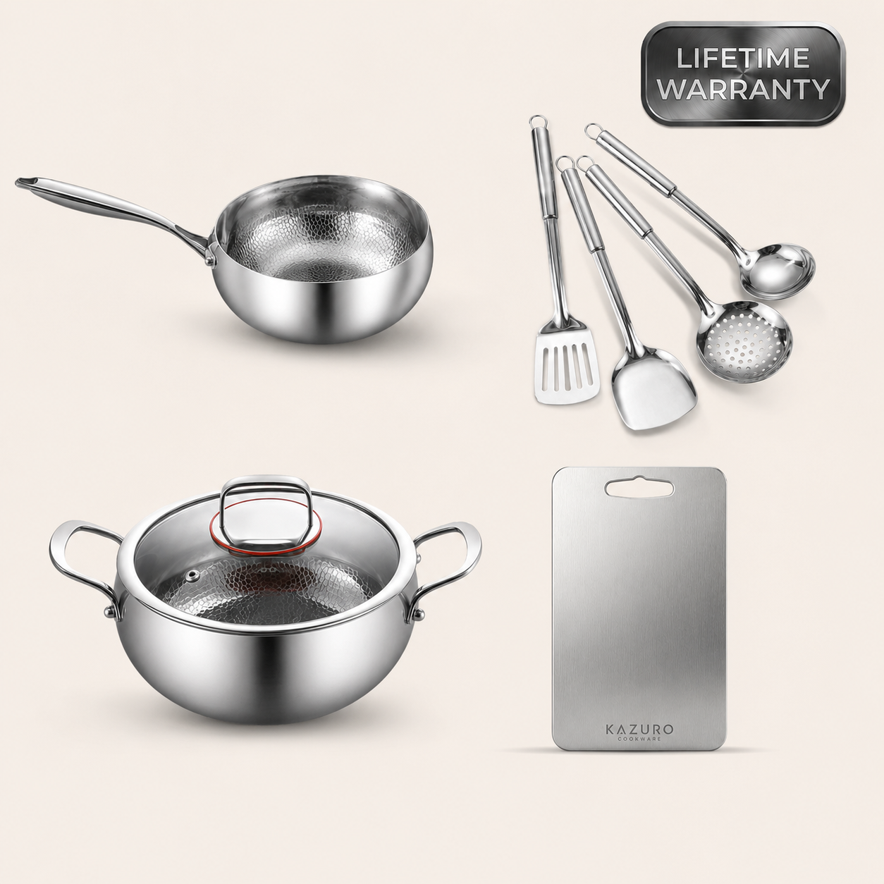 Kazuro Titanium Chef's Choice Bundle