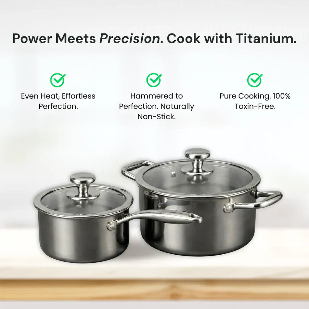 Kazuro Titanium Cooking Pot