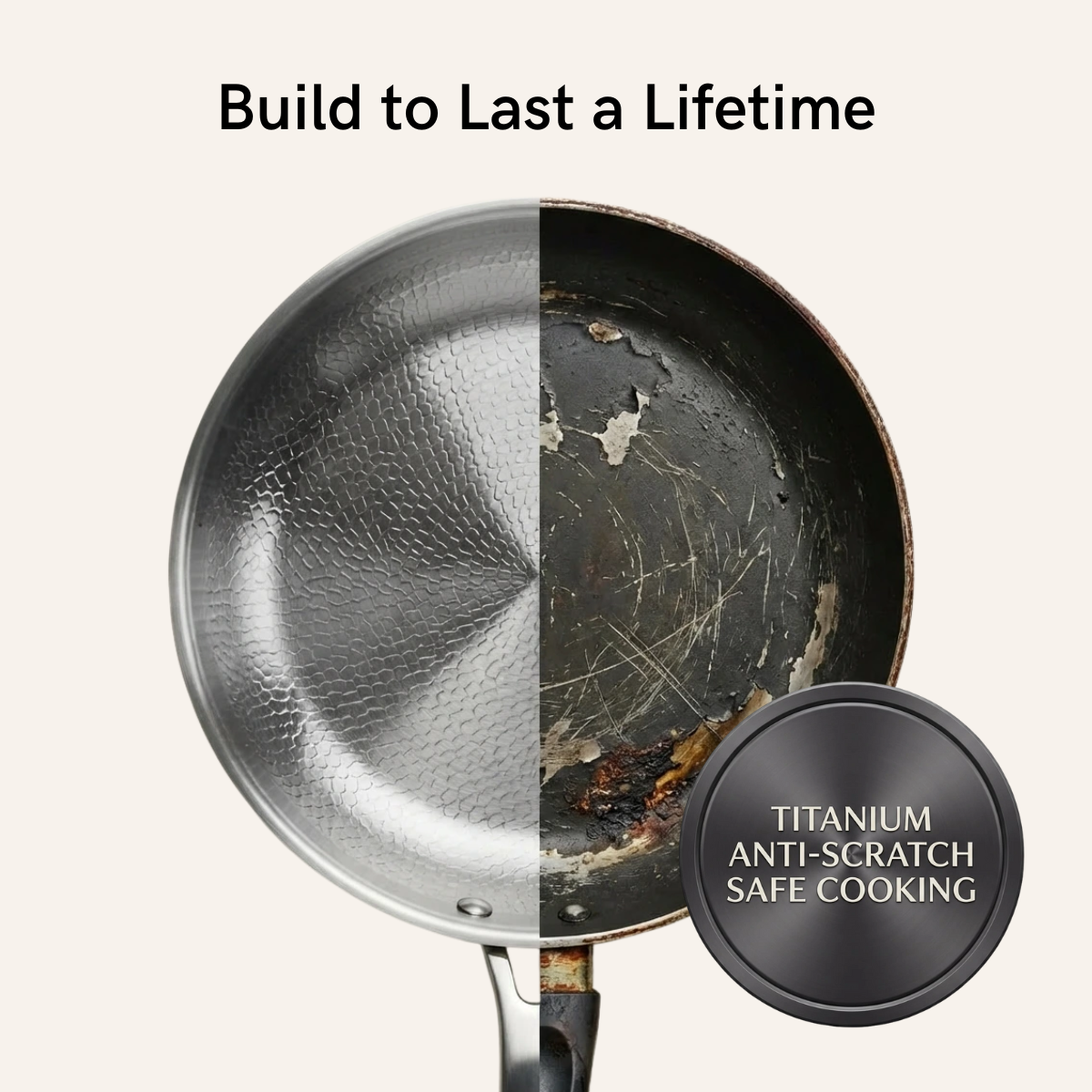 Kazuro Hand-Hammered Titanium Crêpe Pan